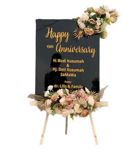 Papan Bunga Akrilik Buniasih